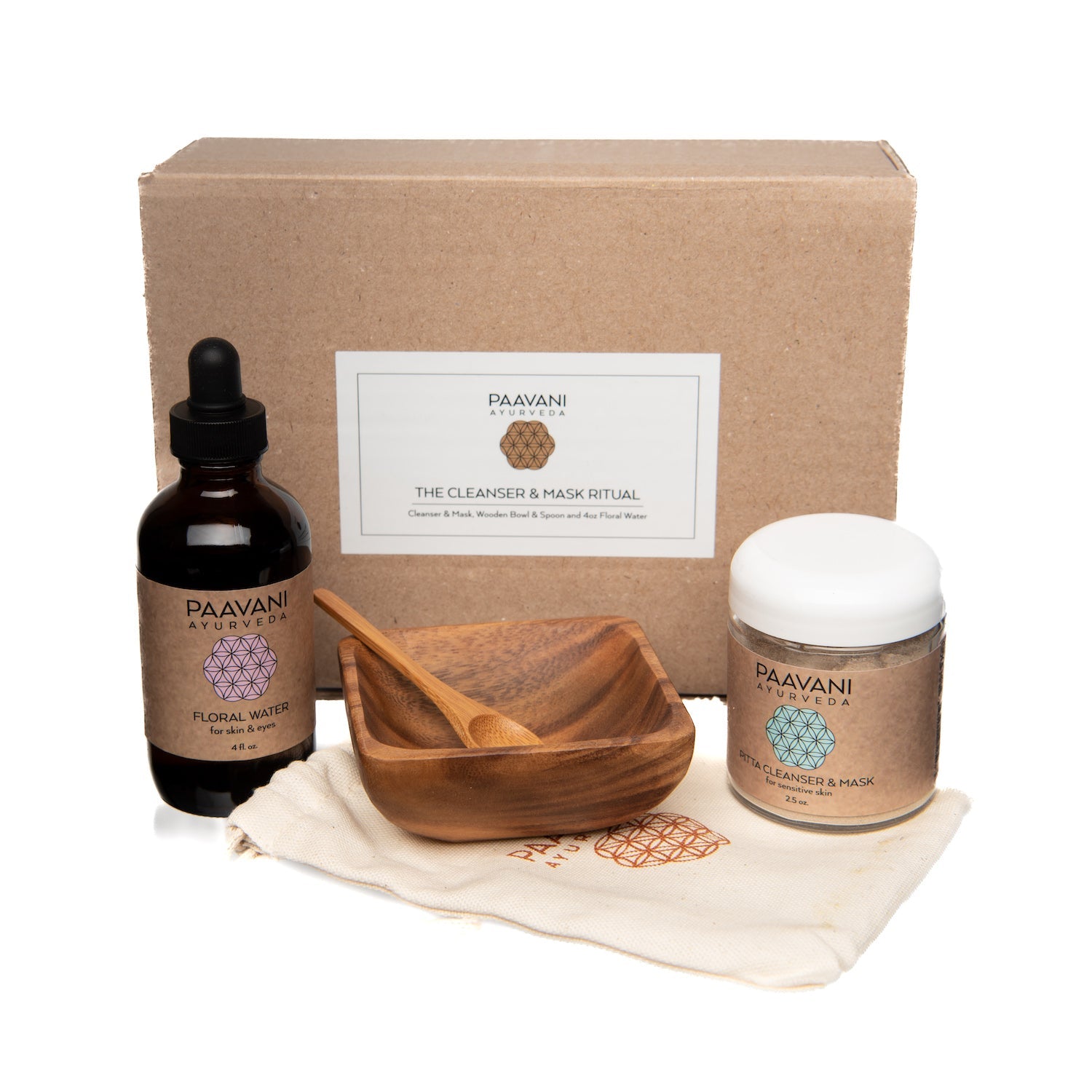 Cleanser & Mask Ritual | Ayurvedic Facial Cleansing Kit